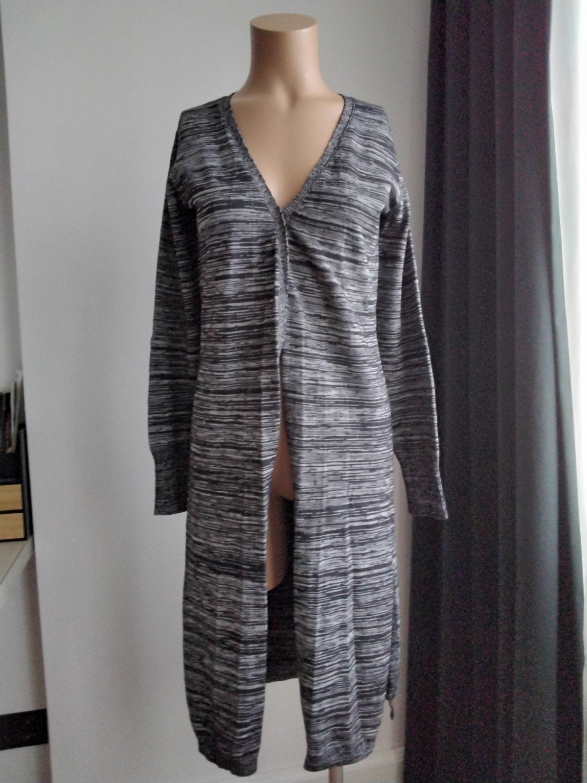 Tramontana Lang Vest Maat S Zwart/Wit Gemêleerd, Kleding | Dames, Tramontana, Zwart, Ophalen of Verzenden, Zo goed als nieuw