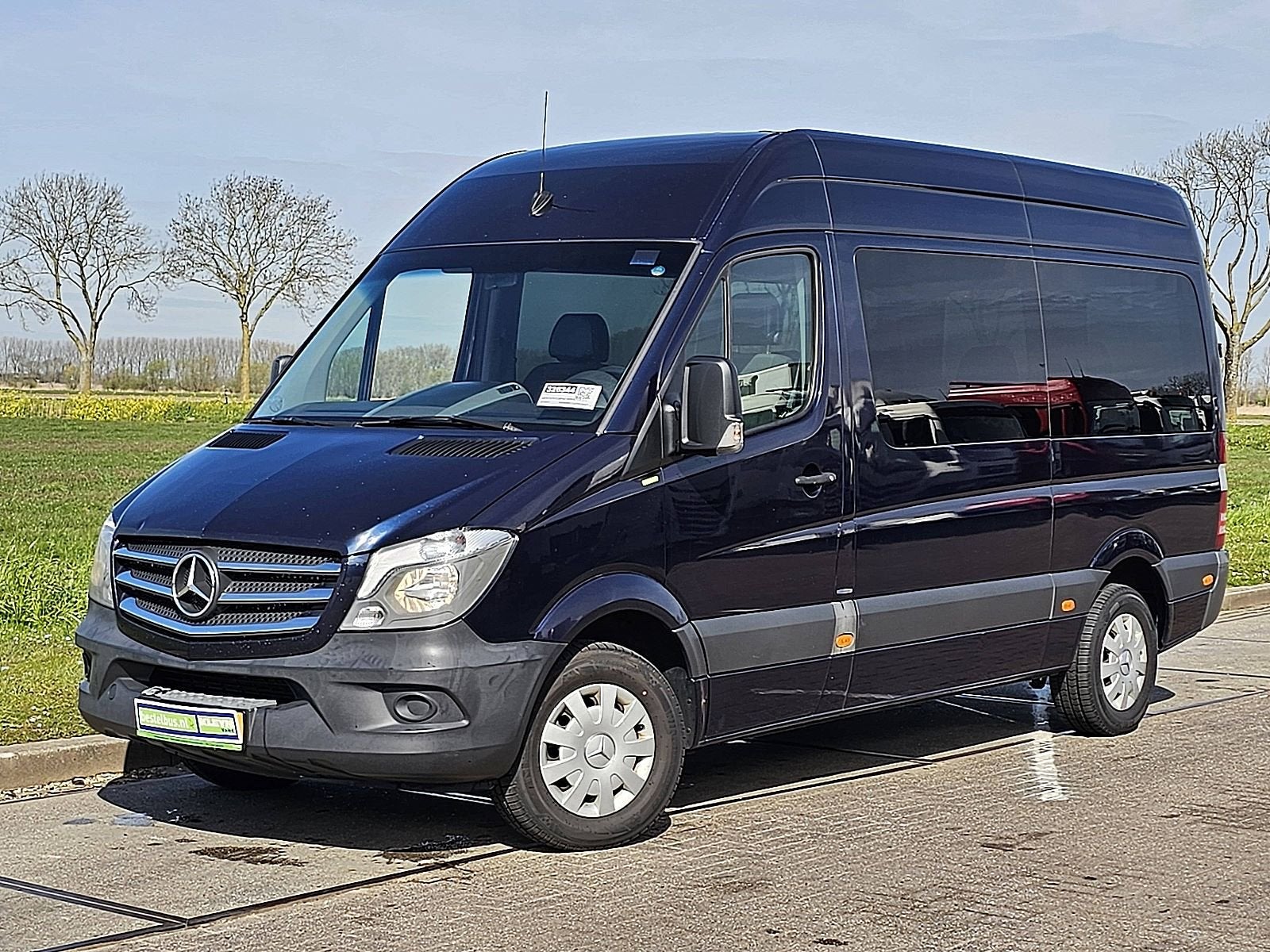 MERCEDES-BENZ SPRINTER 213 ac 9-pers euro6, Gebruikt, Euro 6, 129 pk, Blauw