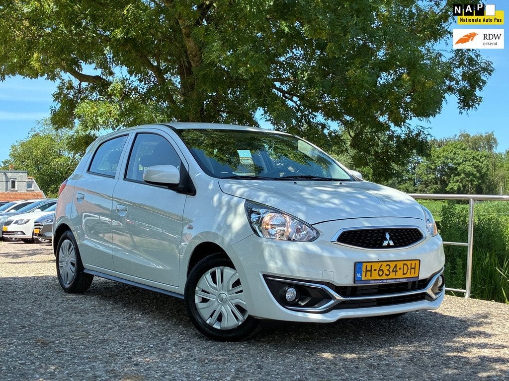 Mitsubishi Space Star 1.0 Cool+ | 5-Deurs + Airco nu € 6.9, Auto's, Mitsubishi, Bedrijf, Te koop, Space Star, ABS, Airbags, Airconditioning