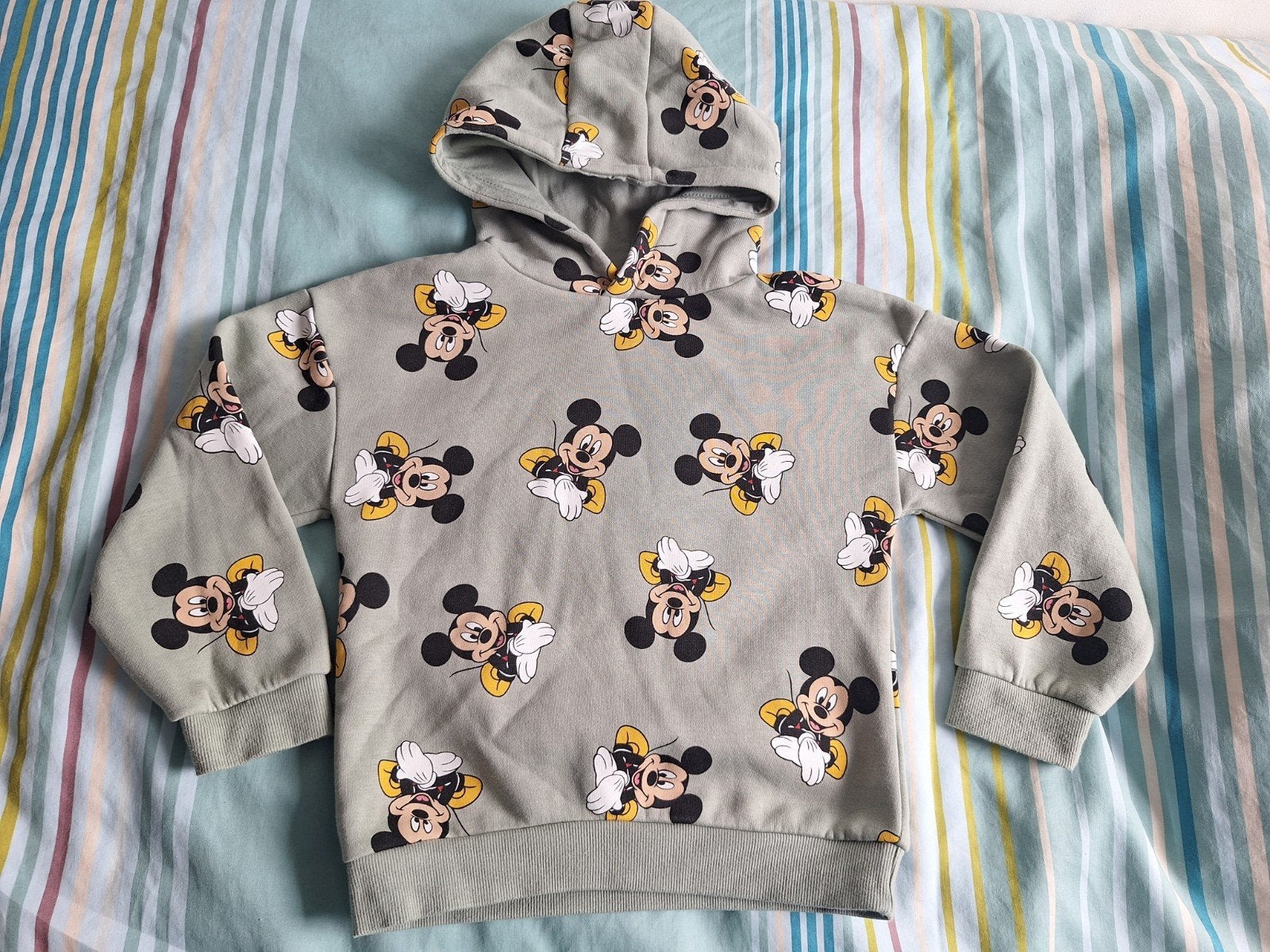 Mickey Mouse hoodie maat 116, Trui of Vest, Ophalen of Verzenden, Zo goed als nieuw, Jongen