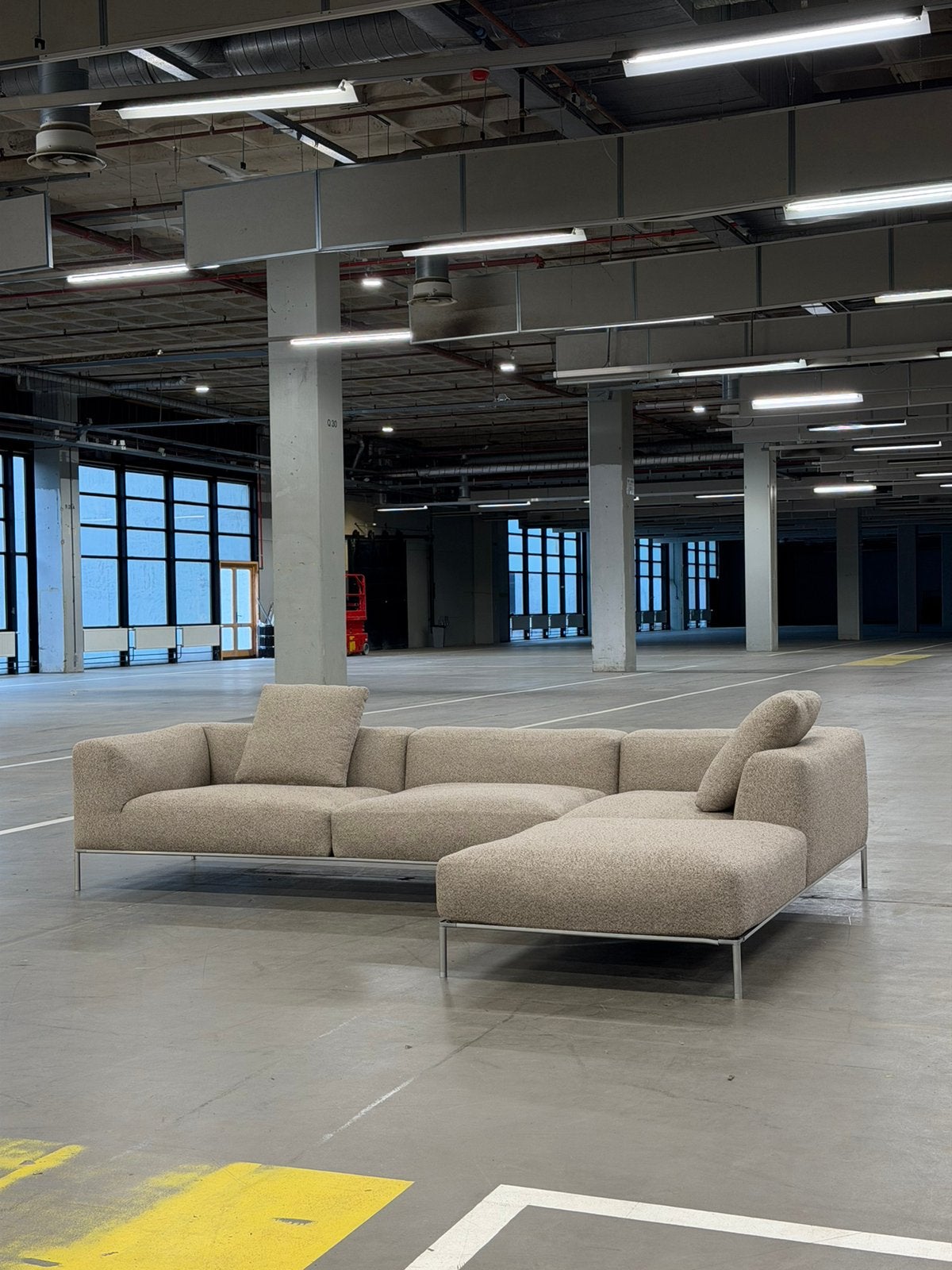 B&B Italia Frank Hoekbank | Shitake | NIEUWSTAAT + Garantie, Overige materialen, Hoekbank, 300 cm of meer, Ophalen of Verzenden
