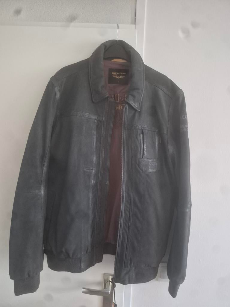 PME Legend Greenville Leren Jas nieuw, Kleding | Heren, Jassen | Zomer, Maat 52/54 (L), Zwart, Nieuw, Ophalen of Verzenden