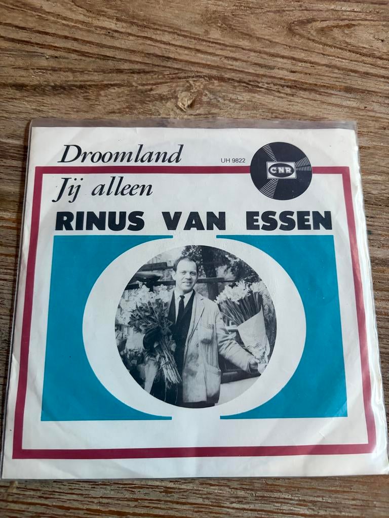Rinus van Essen - Droomland / Jij alleen (Single Vinyl), Cd's en Dvd's, Vinyl | Nederlandstalig, Gebruikt, 7 inch, Levenslied of Smartlap