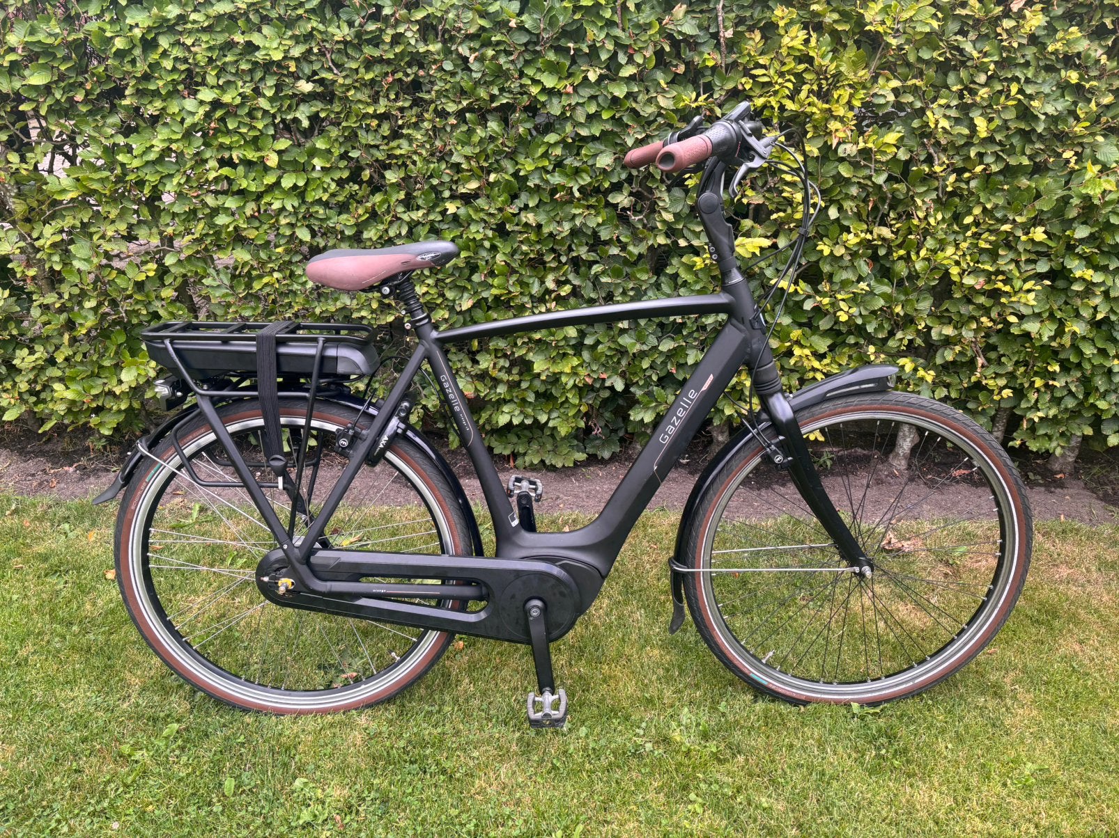 Gazelle orange c8 elektrische herenfiets 2021 Bosch, Fietsen en Brommers, Ophalen, Versnellingen, Zo goed als nieuw, 57 tot 61 cm