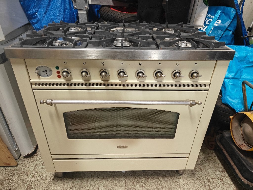 Boretti VNR96OW Forenuis, Ophalen, 60 cm of meer, Zo goed als nieuw, Gas