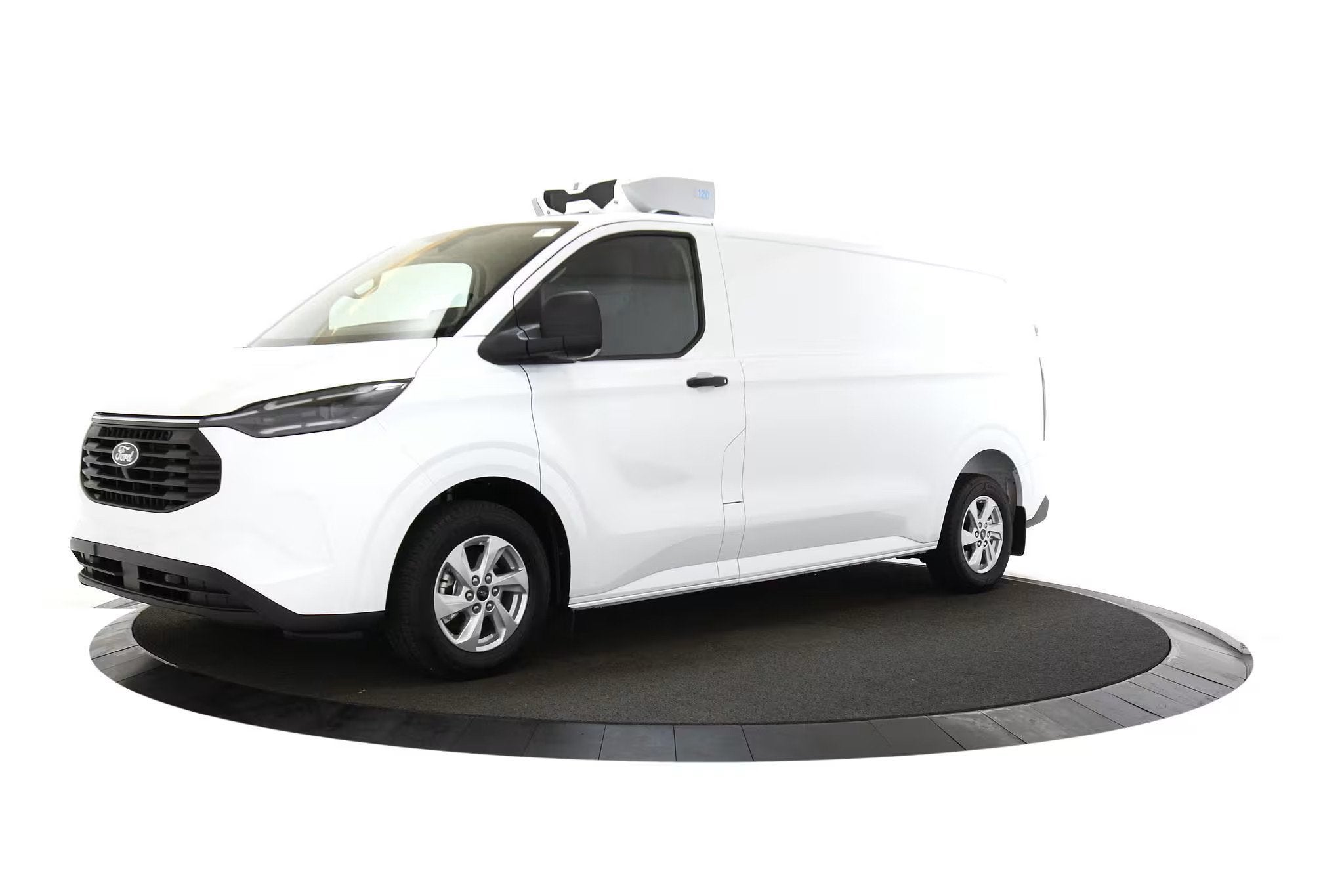 Ford Transit Custom 2.5 PHEV L2 H1 Trend Koelwagen (Wordt ve, Auto's, Stof, Gebruikt, 4 cilinders, Wit
