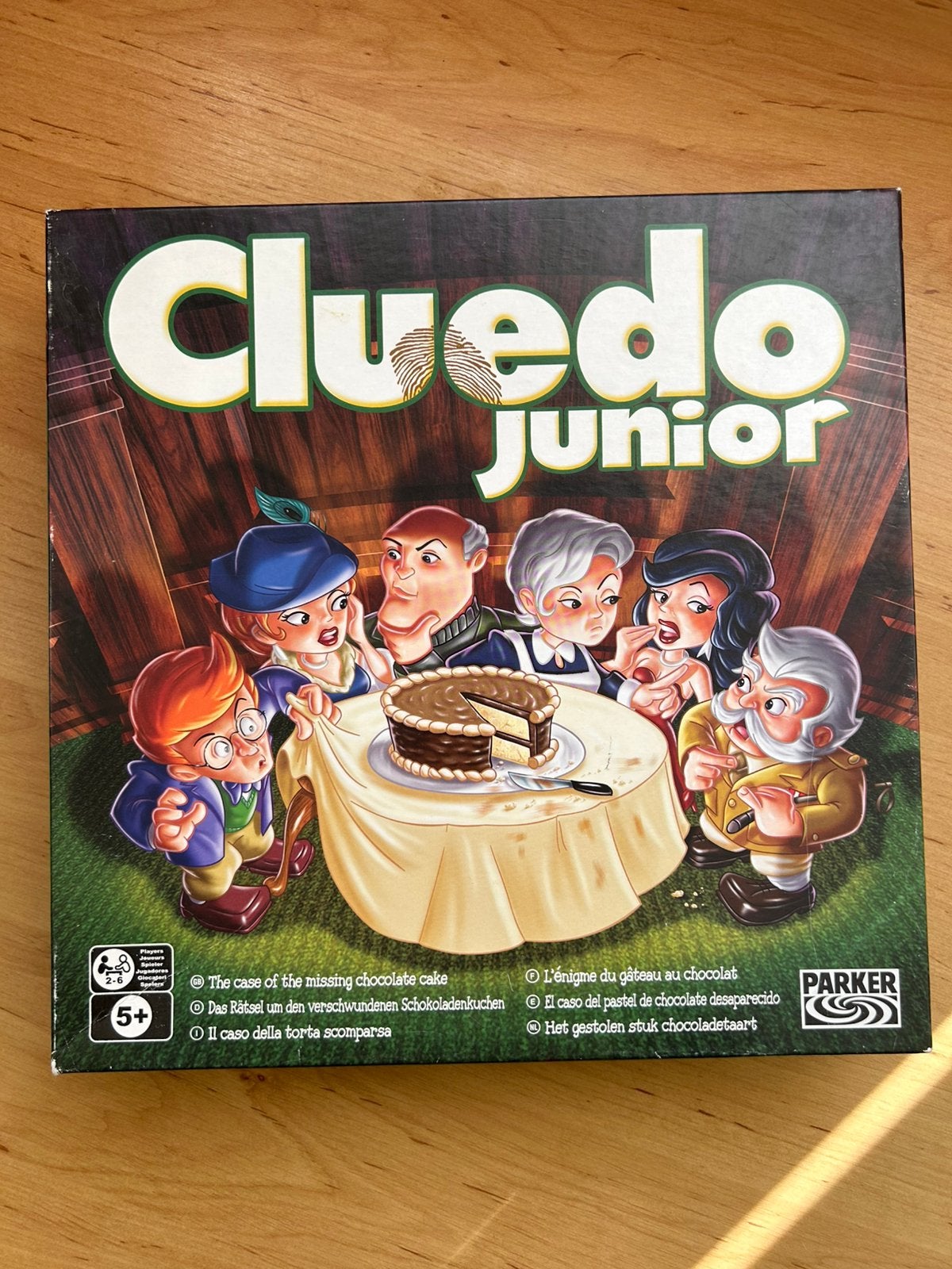 Cluedo Junior - Parker, Ophalen, Gebruikt