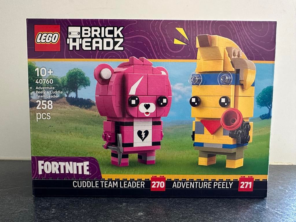 LEGO BrickHeadz Fortnite Cuddle Team Leader/Adventure Peely, BrickHeadz, Lego, Ophalen of Verzenden, Complete set