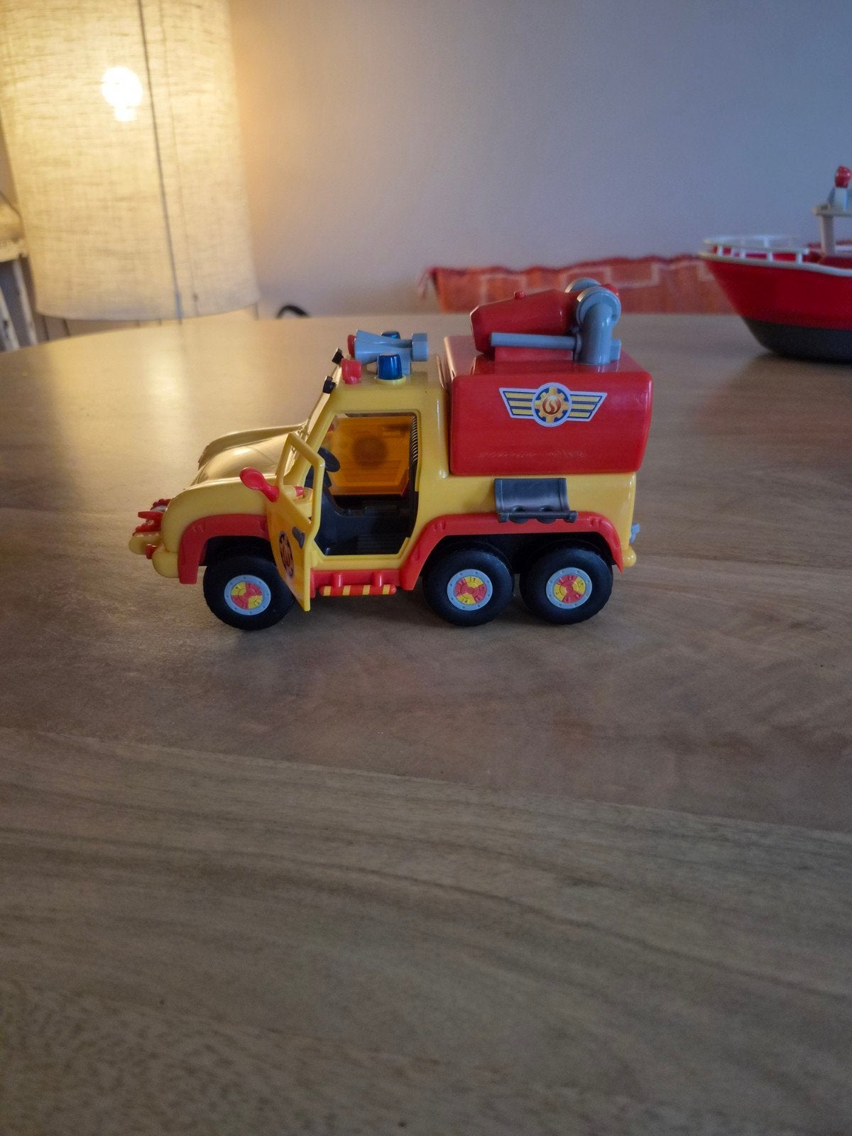 Brandweerwagen speelgoedauto - Sam de Brandweerman, Kinderen en Baby's, Ophalen of Verzenden, Gebruikt