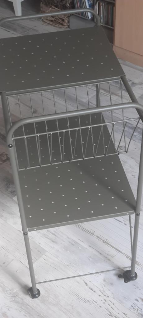 Bijzettafel ., Huis en Inrichting, Tafels | Bijzettafels, Ophalen, Rechthoekig, Minder dan 55 cm, 45 tot 60 cm