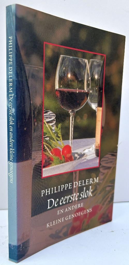 Delerm, Philippe - De eerste slok (2002), Ophalen of Verzenden, Nieuw