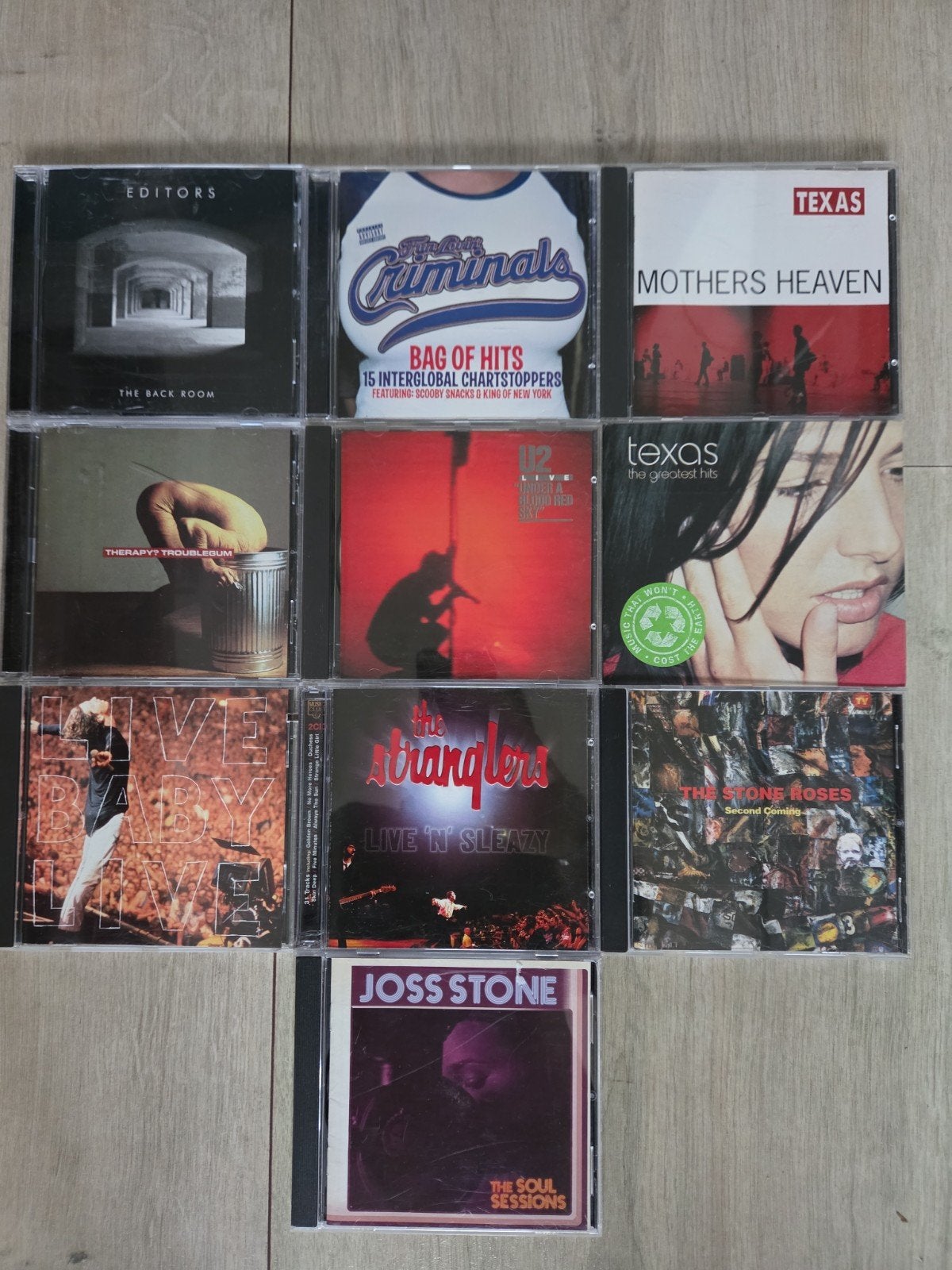 Diverse CD's: U2, Texas, Editors, The Stranglers, Joss Stone, Gebruikt, Pop, Ophalen of Verzenden, Inclusief doosje