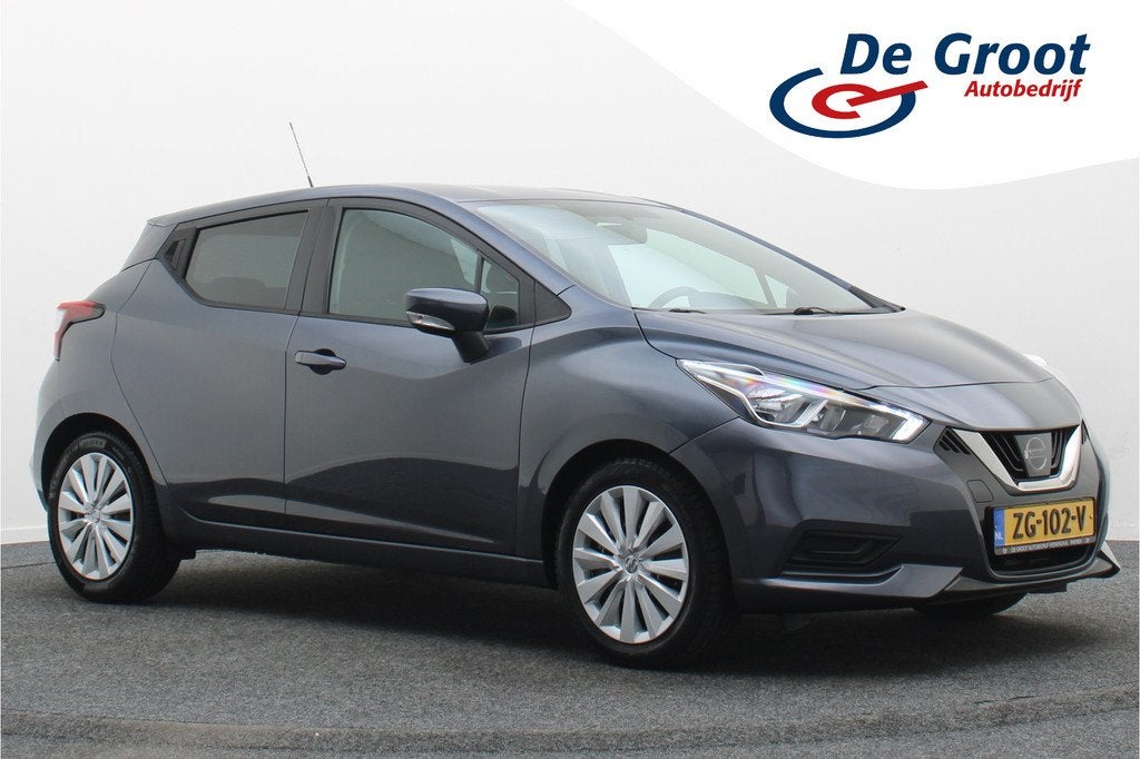 Nissan Micra 1.0 IG-T Acenta Cruise, Apple Carplay, DAB, Air, Voorwielaandrijving, Origineel Nederlands, 999 cc, Hatchback