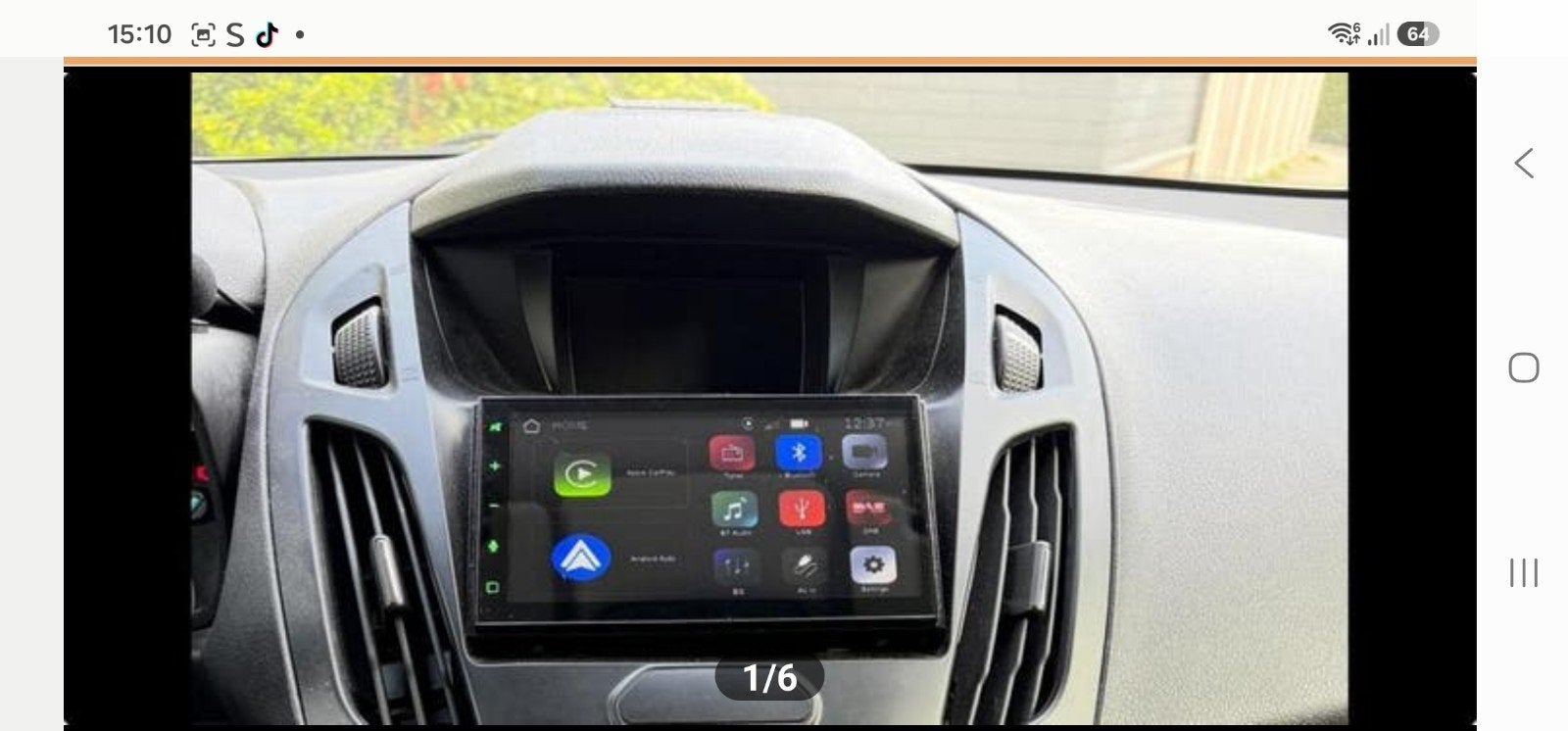 Auto radio/navigatie  ford transit 2014 +, Ophalen