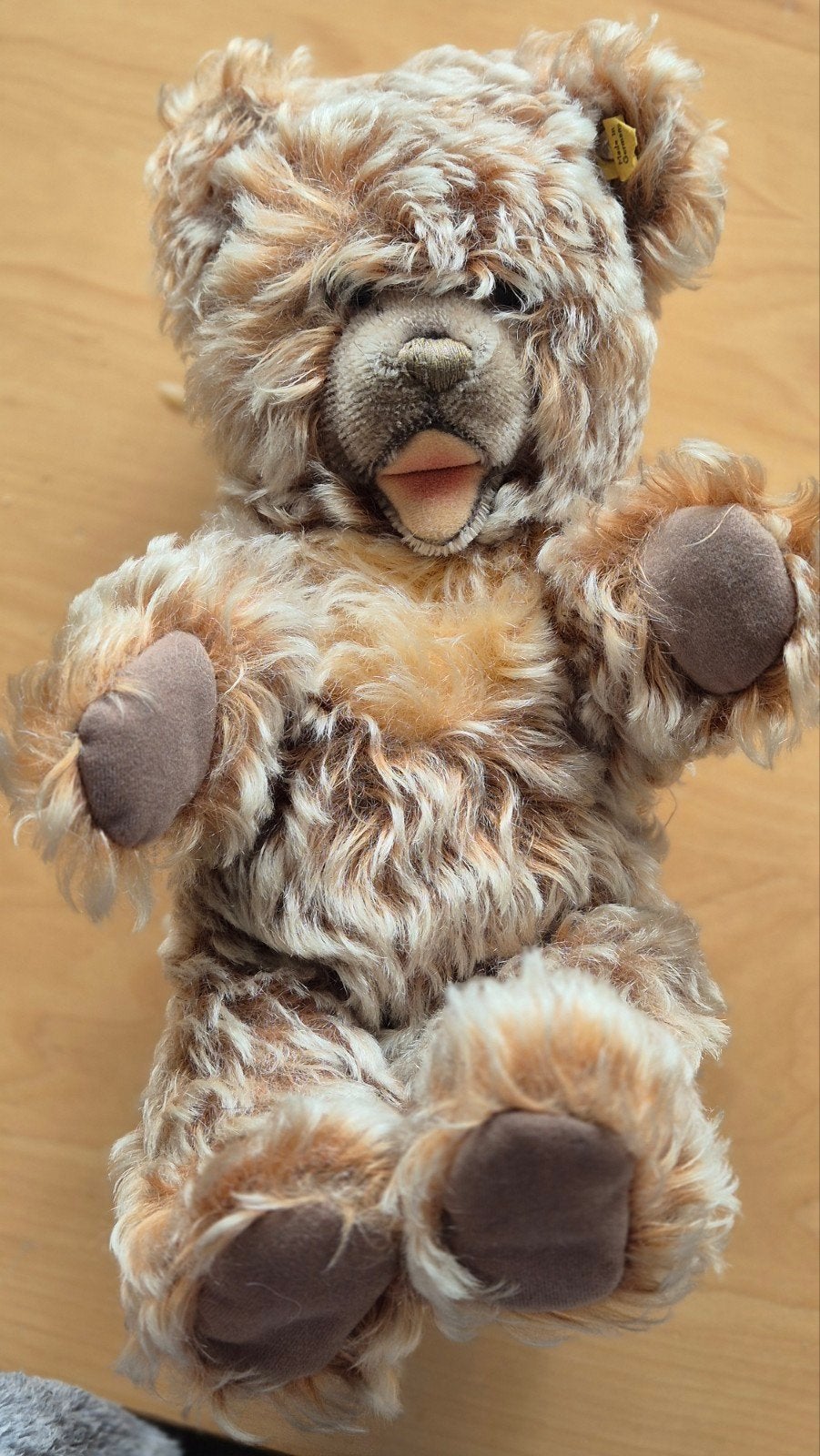 Steiff Classic Teddybeer - Bruin/Beige, Overige karakters, Beer, Ophalen of Verzenden, Middelgroot (20 tot 80 cm)