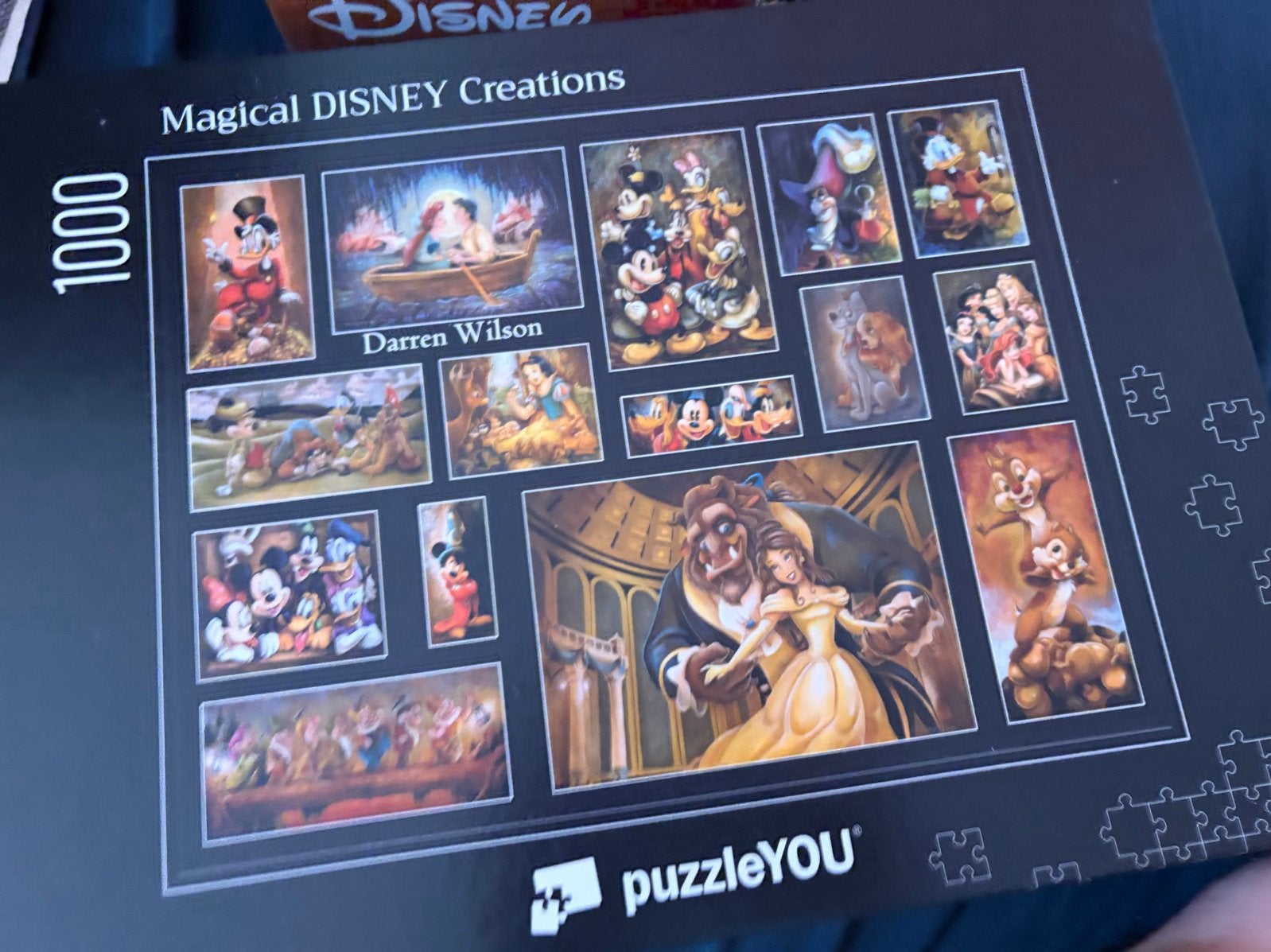 Disney Magical Creations Legpuzzel 1000 stukjes, Ophalen, Overige figuren, Zo goed als nieuw, Overige typen