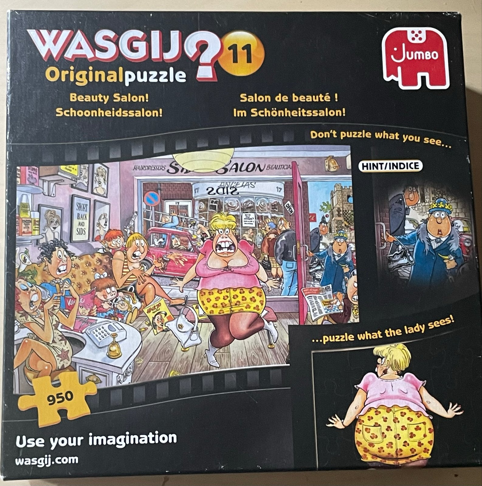 Wasgij Puzzels: Destiny 5 & Original 11 (950 stukjes), Ophalen of Verzenden, 500 t/m 1500 stukjes, Gebruikt, Legpuzzel
