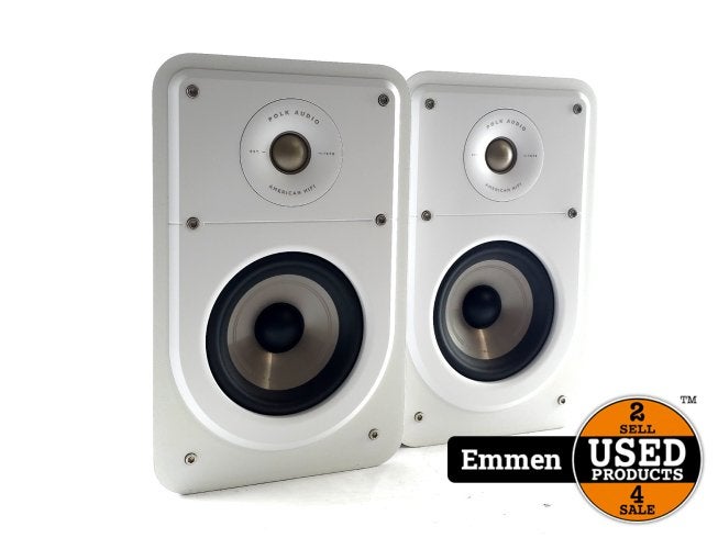 Polk, S15E, Speakerset,100W, Wit/White | ZGAN, Auto diversen, Flex Ltd., Zo goed als nieuw, https://flex.com/contact-us, Nobelstraat 10, 5807 GA Oostrum LB, Limburg, Nederland