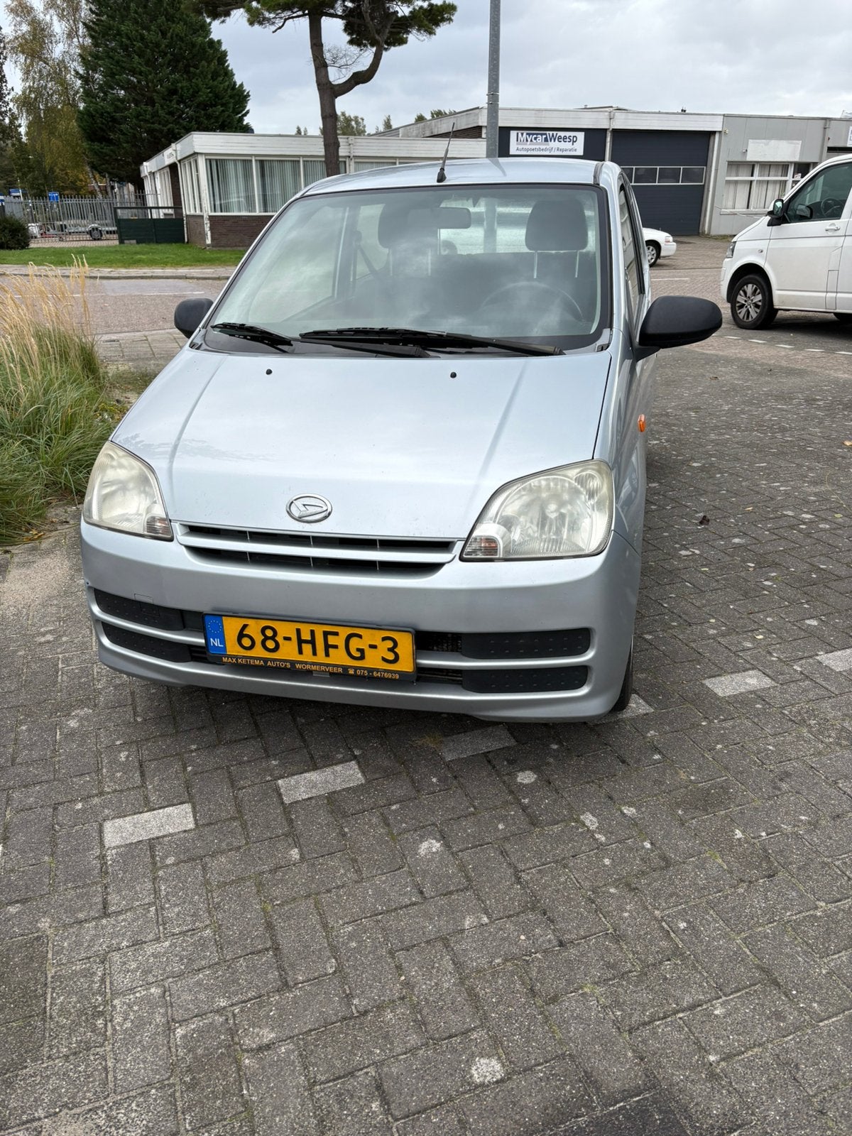 Daihatsu Cuore 1.0 3D 2008 Grijs, Auto's, 600 kg, 18 €/maand, Cuore, Origineel Nederlands