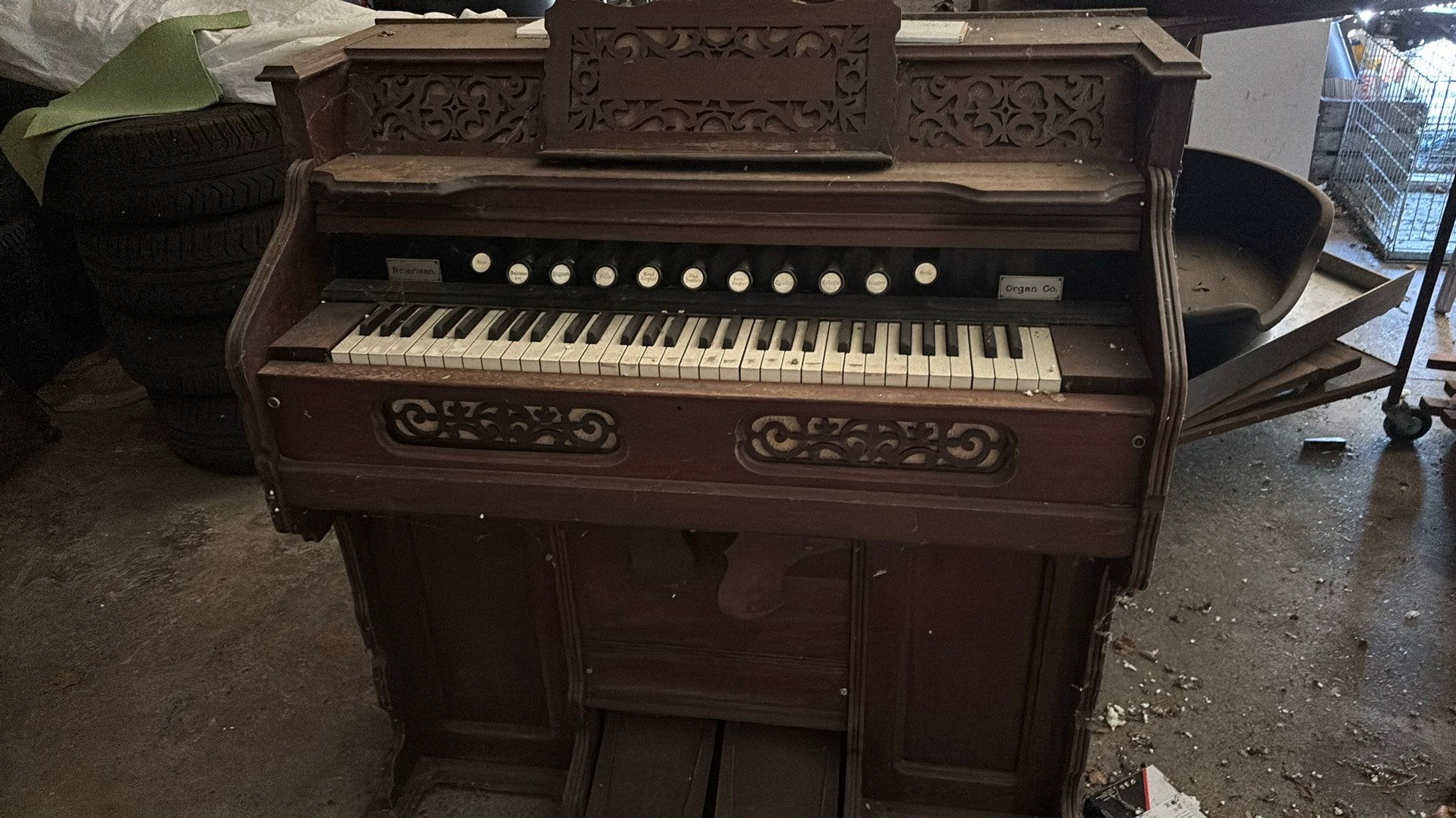 Orgel van Organ co, Muziek en Instrumenten, Ophalen, Gebruikt, 2 klavieren, Orgel