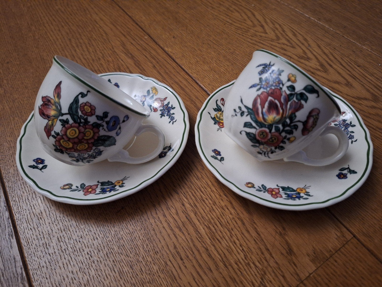 2x Villeroy & Boch Alt Strassburg kop en schotel, Huis en Inrichting, Keuken | Servies, Villeroy & Boch, Ophalen of Verzenden