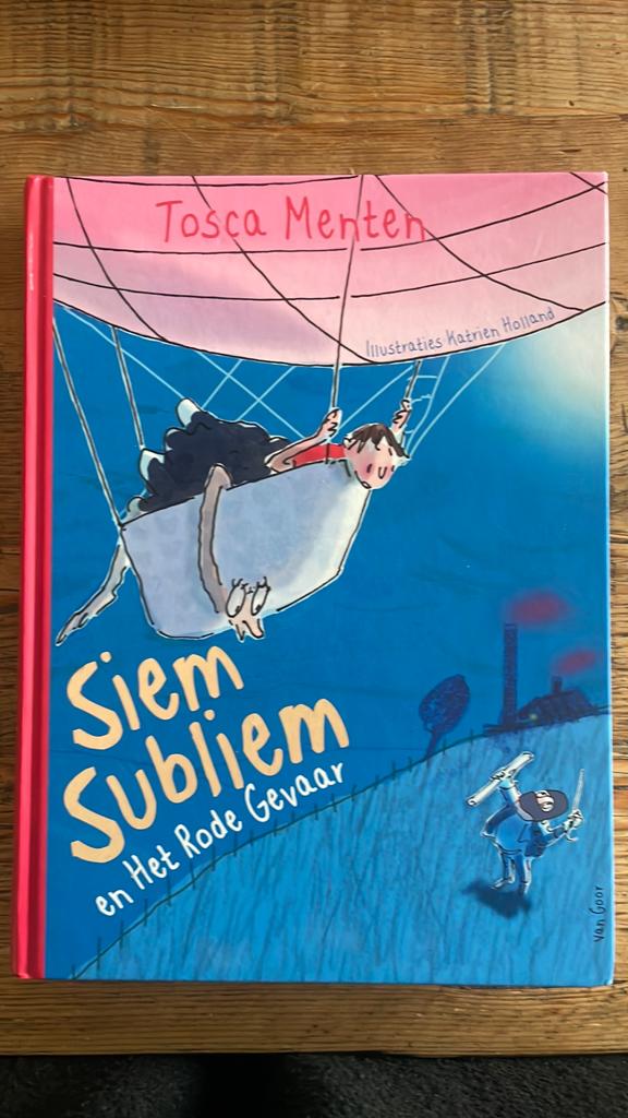 Tosca Menten - Siem Subliem en het rode gevaar, Fictie algemeen, Nieuw, Ophalen of Verzenden, Tosca Menten