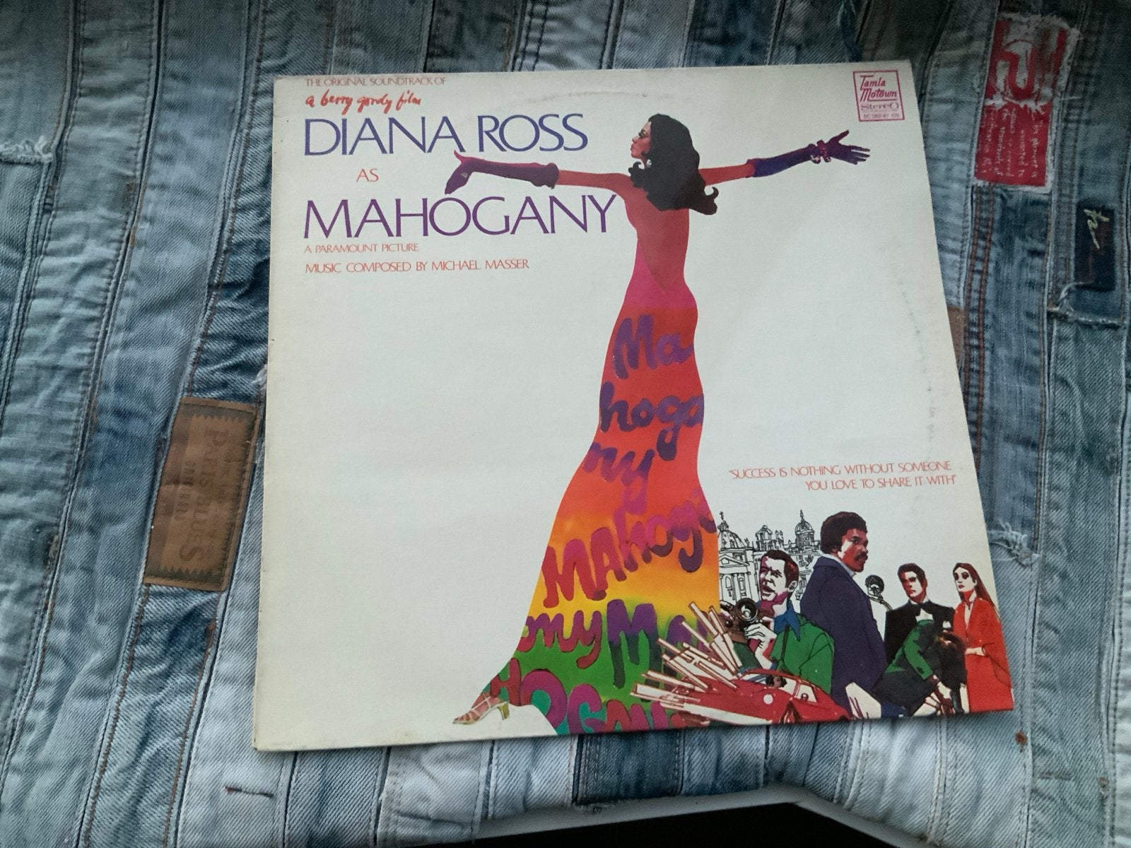 Diana Ross - Mahogany Soundtrack LP (1975), LP, Gebruikt, Pop, Ophalen of Verzenden