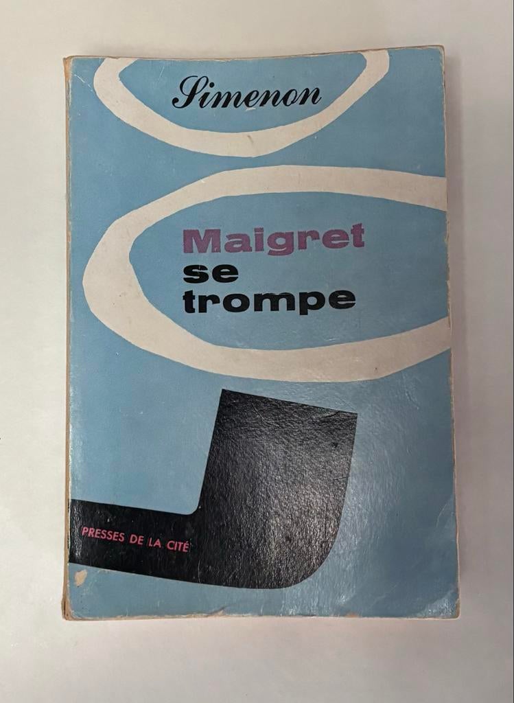 Maigret se trompe - Georges Simenon (1955), Boeken, Romans, Gelezen, Europa overig, Ophalen of Verzenden