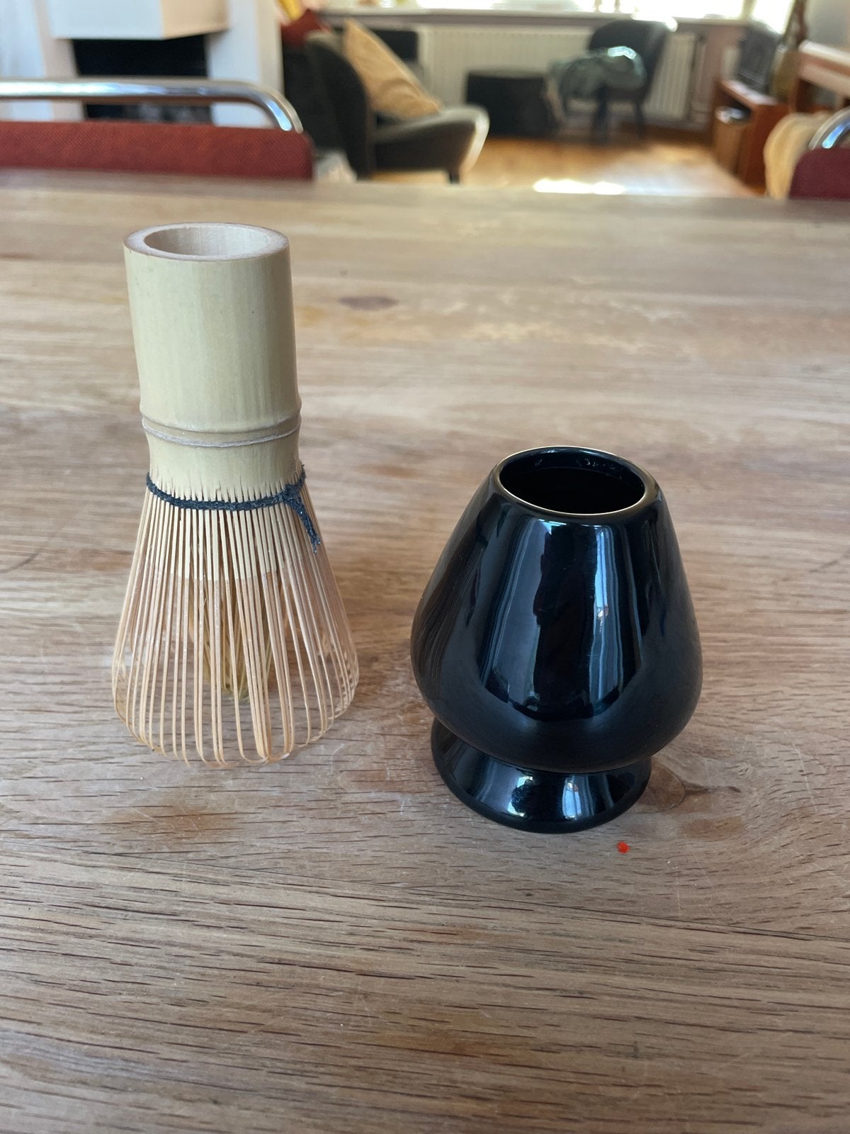 Complete Matcha Thee Set - Chasen en Chasenhouder, Overige typen, Nieuw, Ophalen of Verzenden, Natuurlijk materiaal