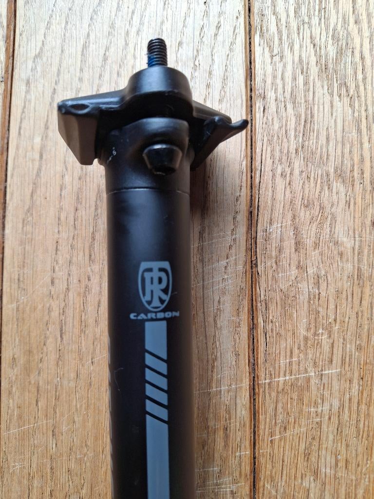 Ritchey zadelpen Carbon 27,2 mm. Lengte 400 mm, Ophalen of Verzenden, Zo goed als nieuw, Carbon