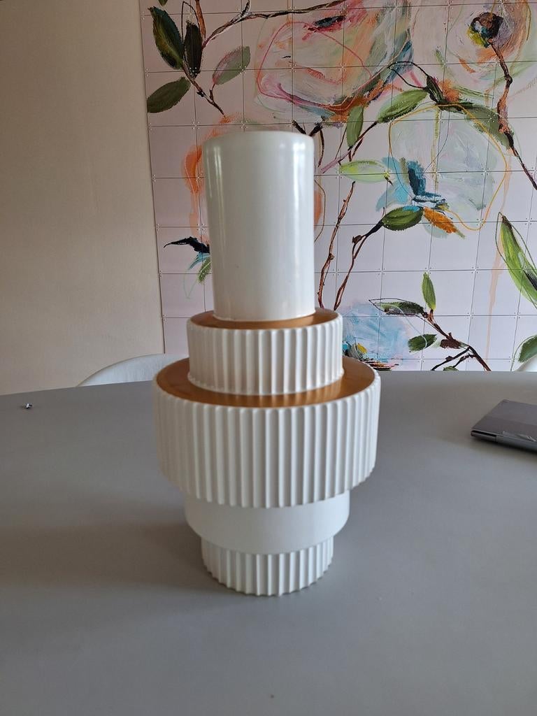 Pols potten gear vaas maat l, Ophalen, Overige kleuren, Minder dan 50 cm, Glas