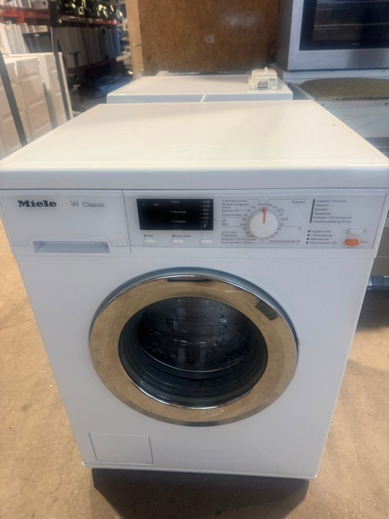 Miele Wasmachine schoon garantie bezorging, Witgoed en Apparatuur, Wasmachines, Ophalen of Verzenden, Zo goed als nieuw, Voorlader