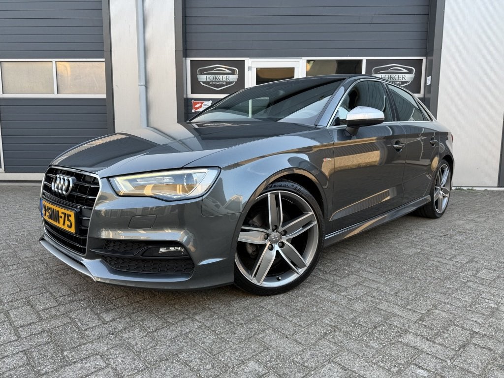 Audi A3 Limousine 1.4 TFSI Ambit. PL S-Line Automaat NAP Led, Auto's, Gebruikt, 4 cilinders, Leder en Stof, Origineel Nederlands