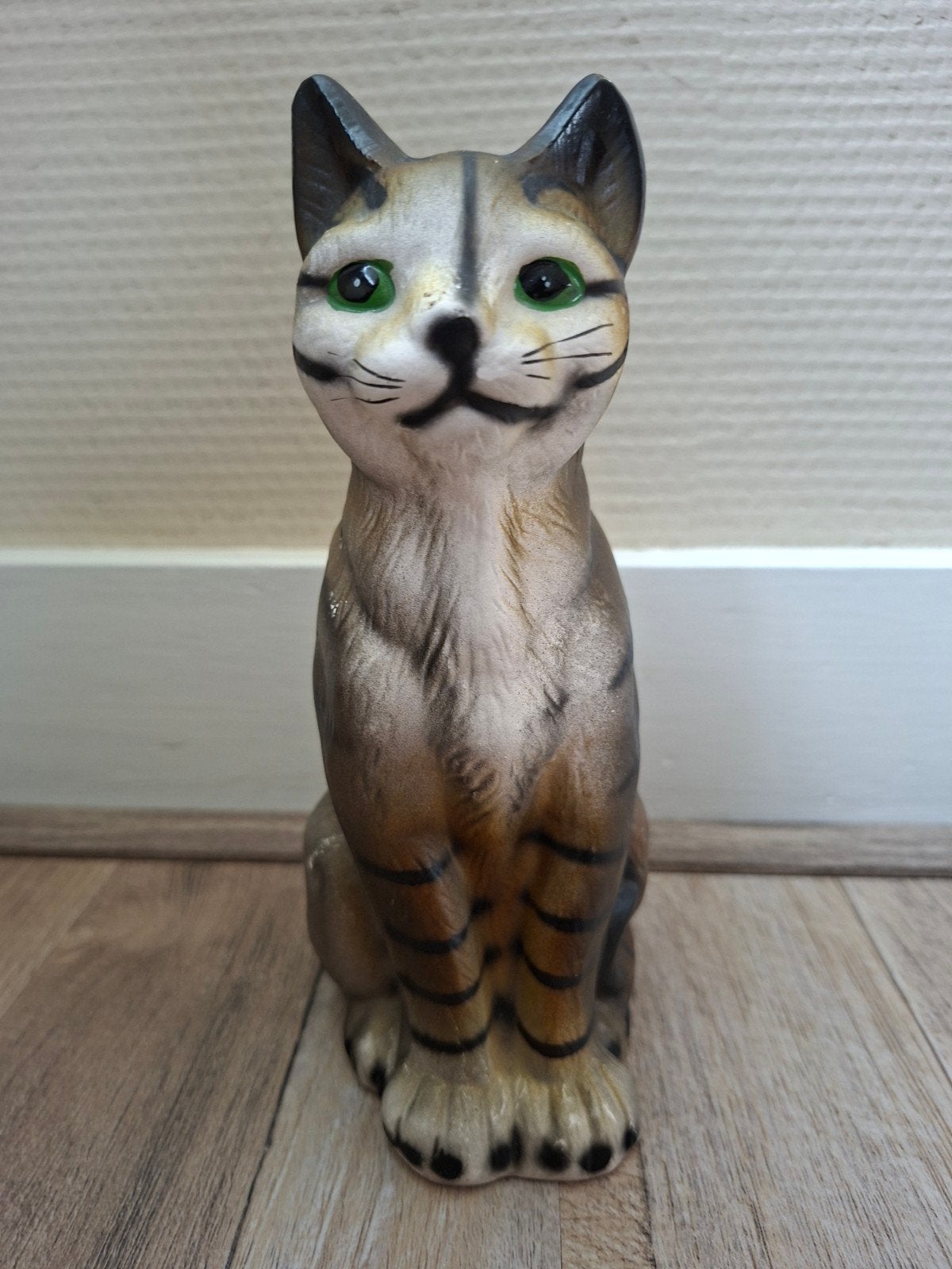 beeldje poes kat, Ophalen of Verzenden, Gebruikt, Dier