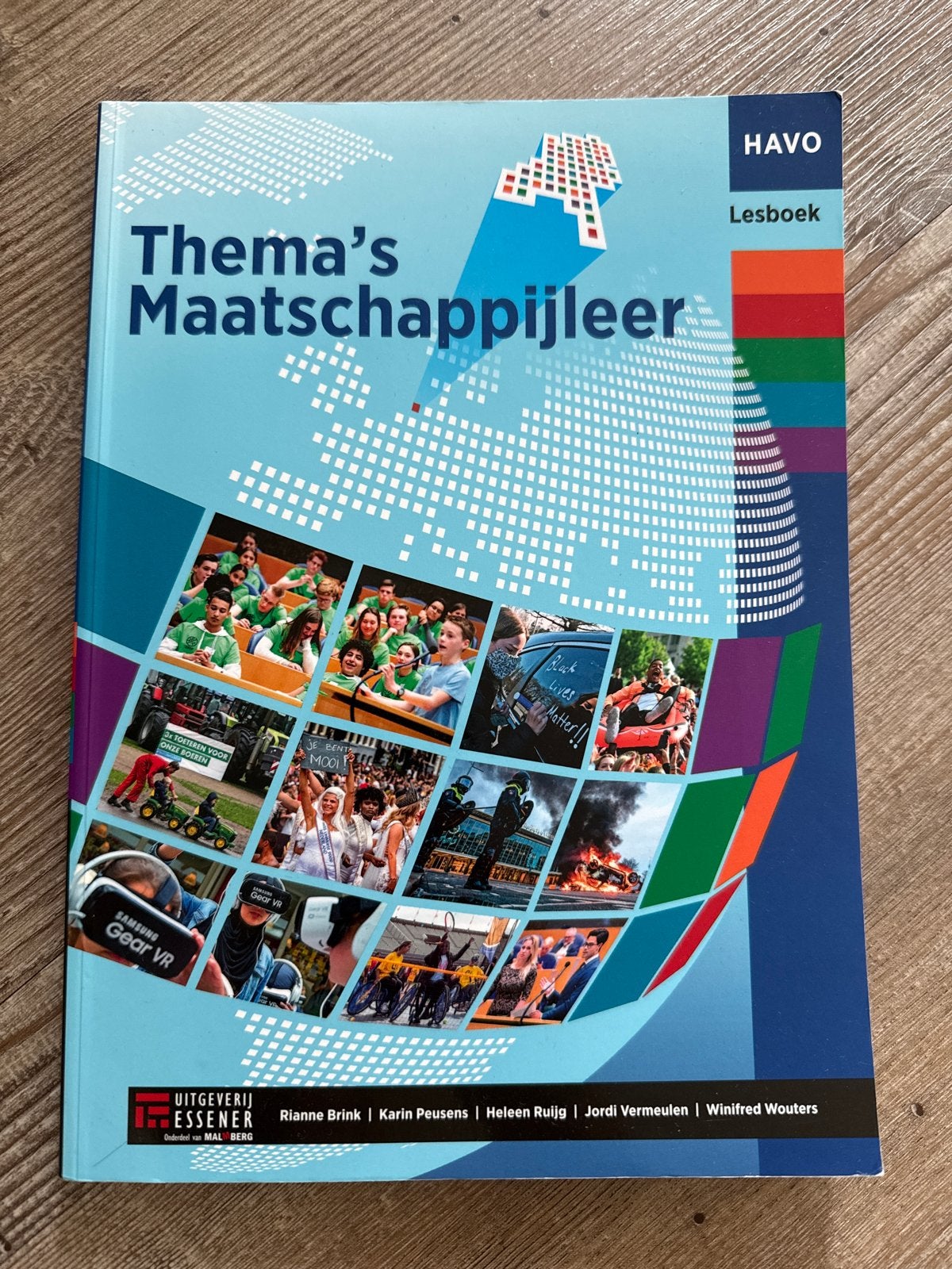 Thema's Maatschappijleer HAVO Lesboek, Ophalen, Zo goed als nieuw, HAVO, Maatschappijleer