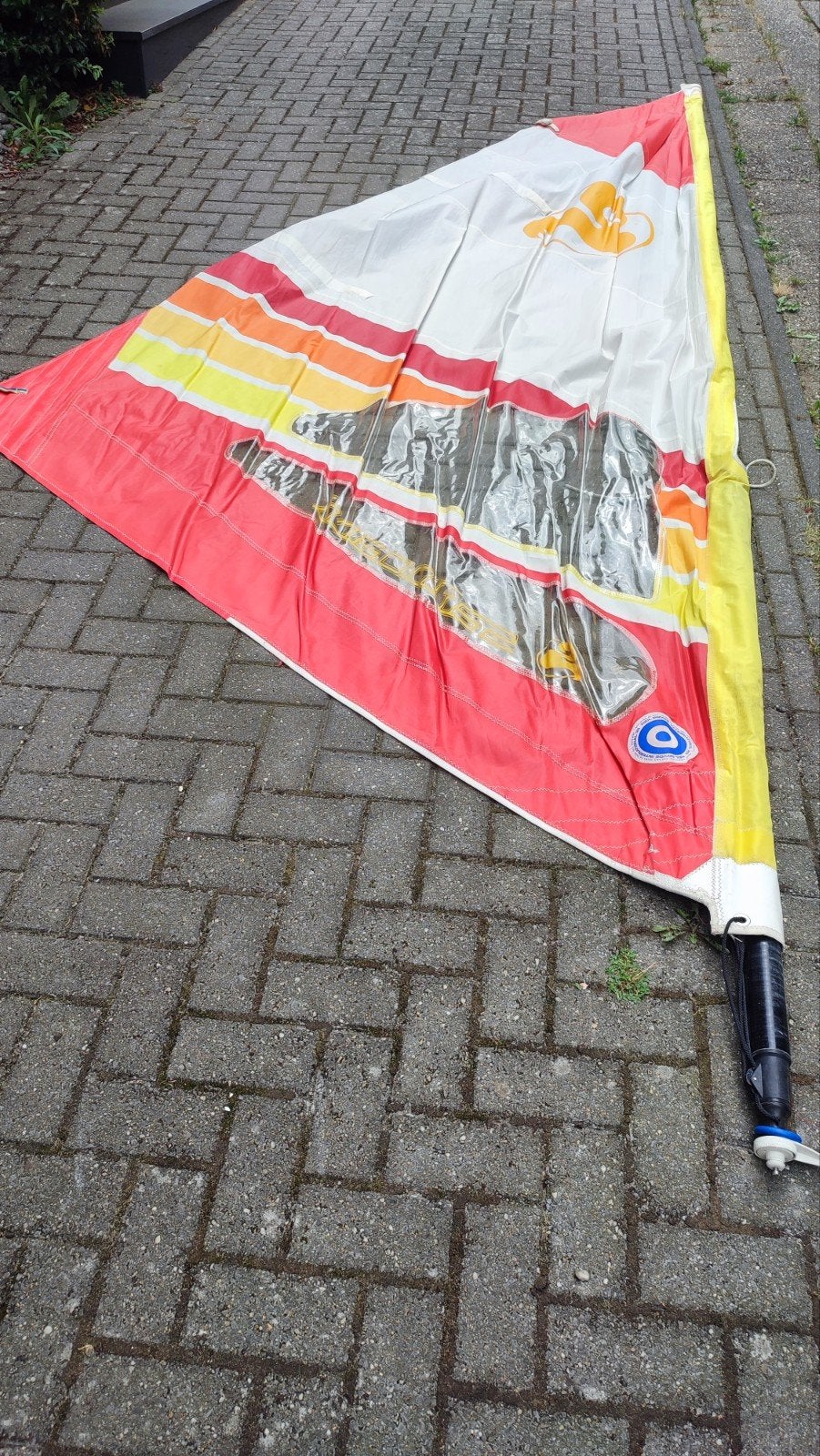 Windsurfplank compleet alleen afhalen in Vaals, Watersport en Boten, Windsurfen, Ophalen, Zeil