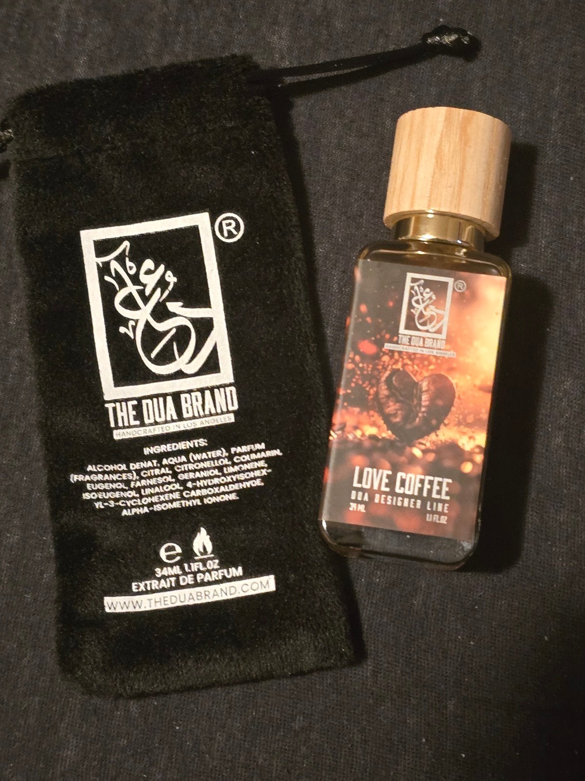 The Dua Brand Love Coffee Extrait de Parfum 34ml, Ophalen of Verzenden, Zo goed als nieuw