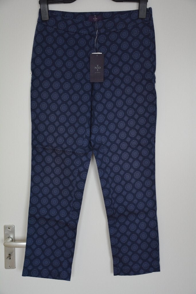 Nieuwe zomer 3/4 broek NYDJ., Maat 38/40 (M), Blauw, Nieuw, Ophalen of Verzenden
