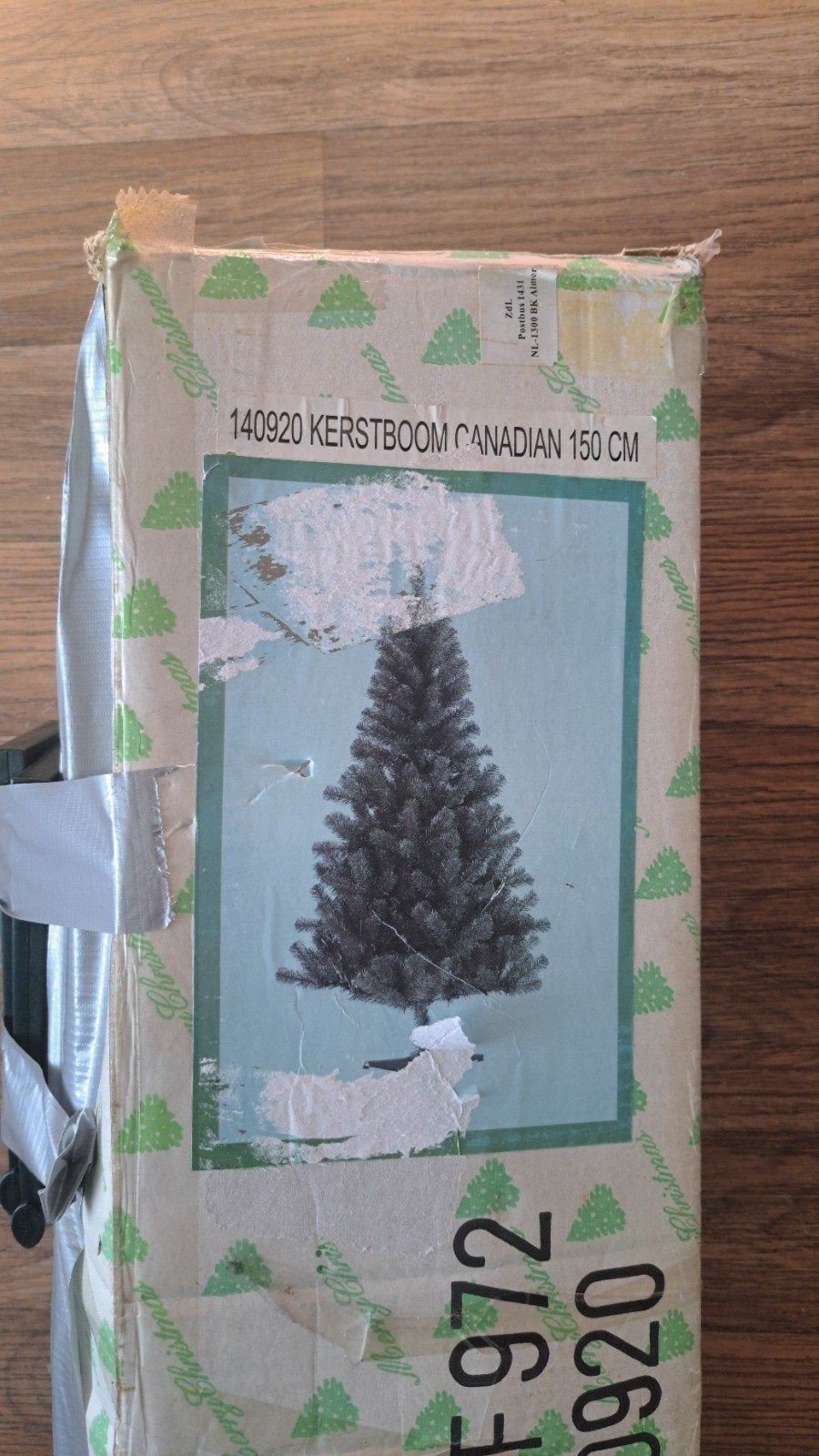 kerstboom 150cm, Ophalen, Zo goed als nieuw