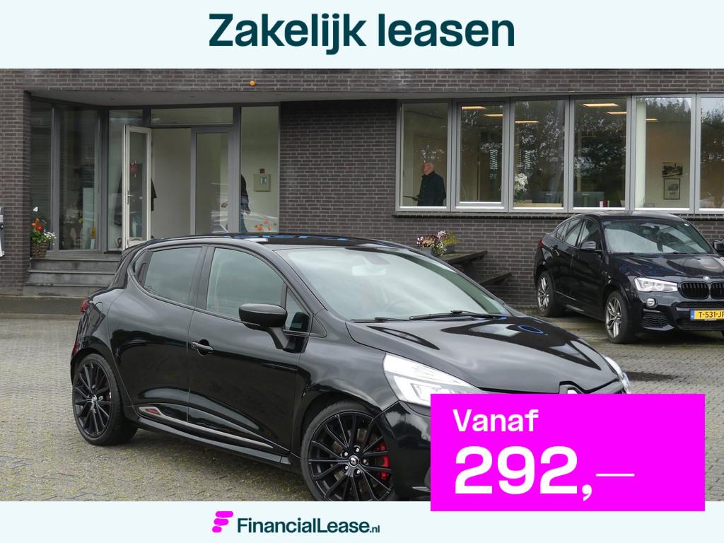 Renault Clio 1.6 Turbo R.S. 220PK EDC Trophy AKRAPOVIC / BOS, 1618 cc, Gebruikt, 4 cilinders, Zwart