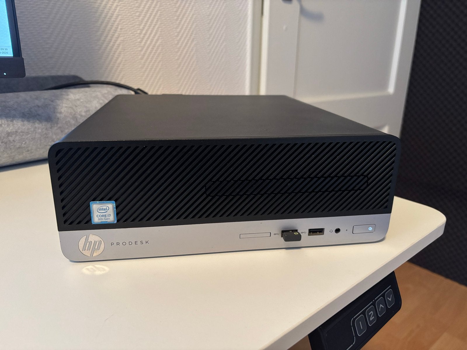 HP Prodesk i7 9700 16GB DDR4 256GB SSD Desktop PC, Ophalen, Gebruikt, SSD, 3 tot 4 Ghz