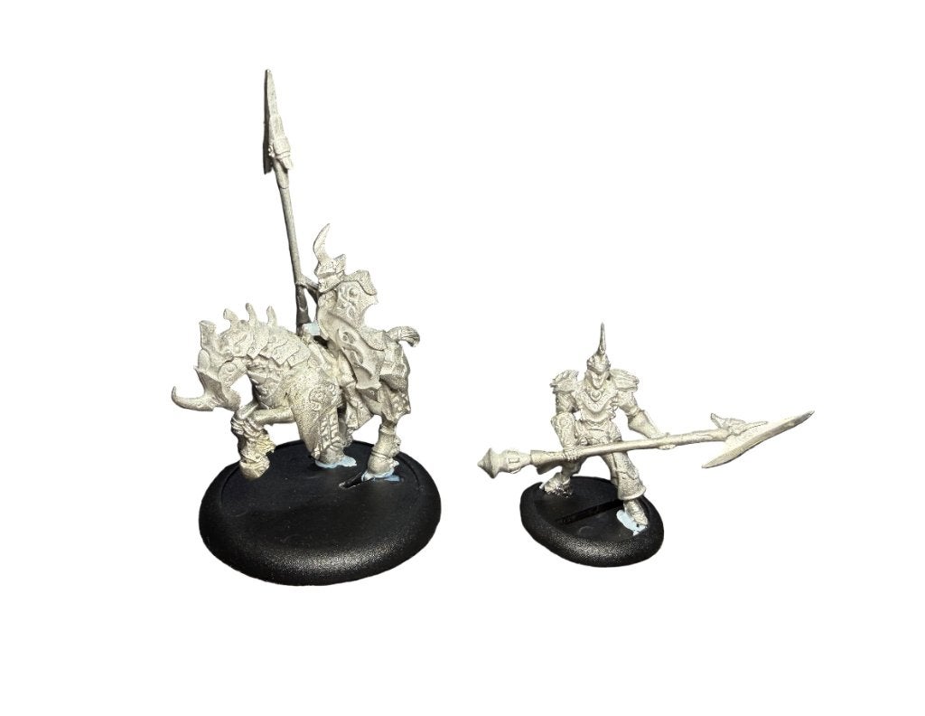 Warmachine Retribution of Scyrah Fane Knight Skeryth Issyen, ., Warhammer, Ophalen of Verzenden, Zo goed als nieuw