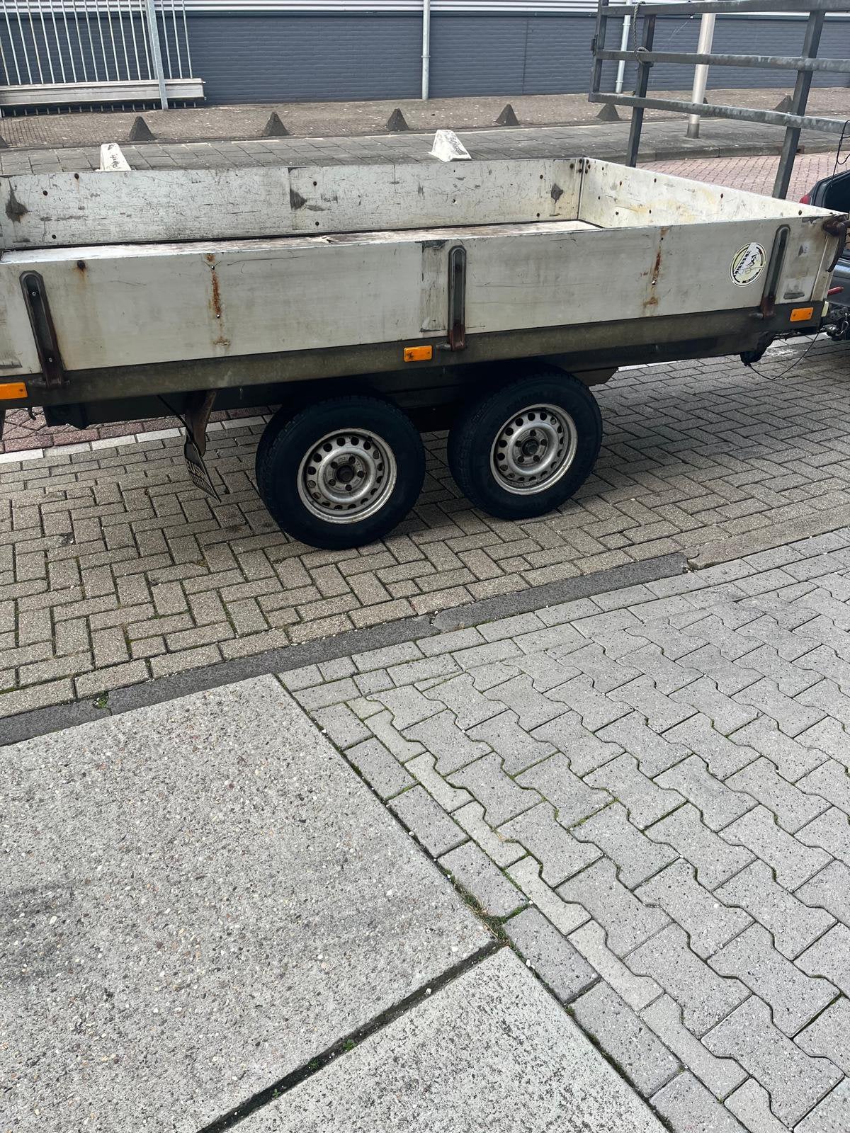 Kipper tandemasser koopje !!!, Auto diversen, Ophalen of Verzenden, Gebruikt