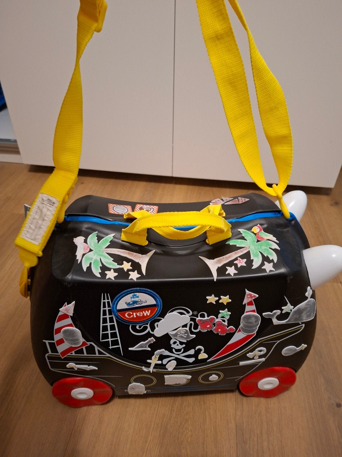 Trunki Kinderkoffer - Gebruikt met Leuke Stickers, Ophalen of Verzenden