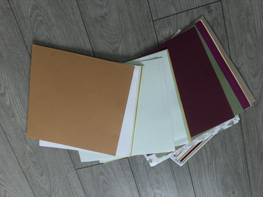 Te koop stevig papier vierkant voor kaarten maken, Ophalen of Verzenden, Nieuw, Overige thema's, Blanco kaart of Basiskaart