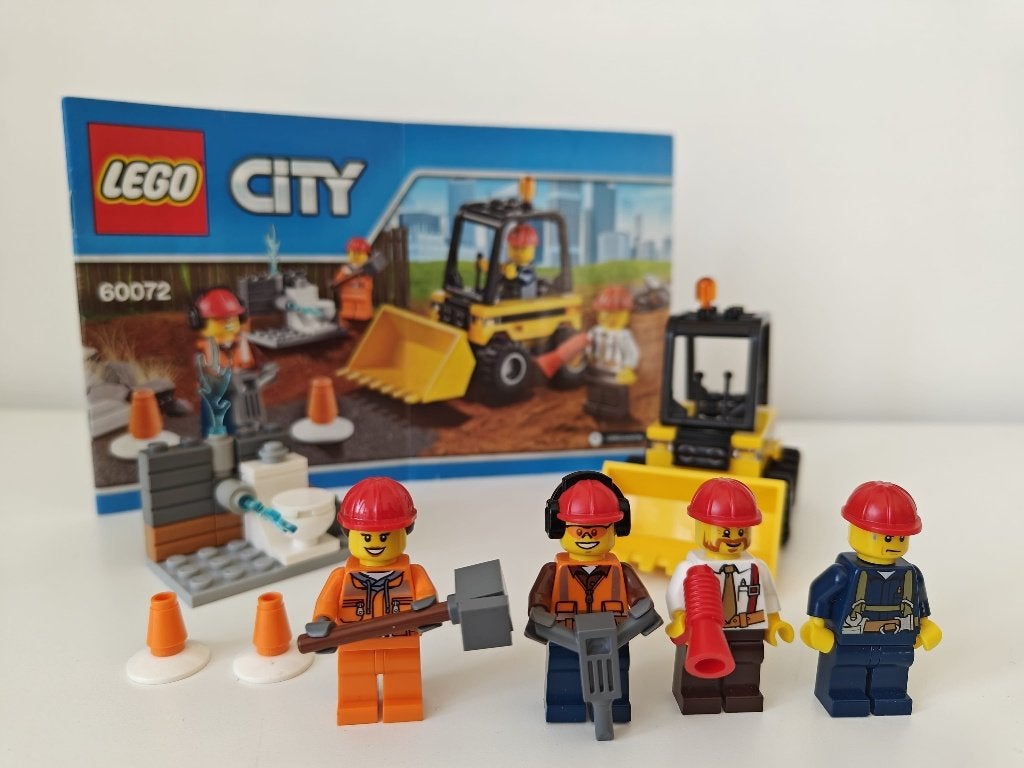 LEGO City 60072 – Demolition Starter Set (2015), City, Lego, Ophalen of Verzenden, Zo goed als nieuw