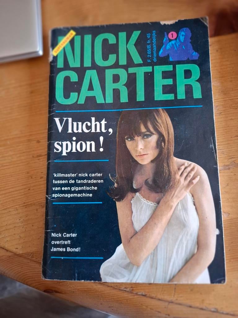 Nick Carter Nummers 1, 2, 3 en 21 t/m 51 - Complete Set, Boeken, Avontuur en Actie, Gelezen, Ophalen of Verzenden