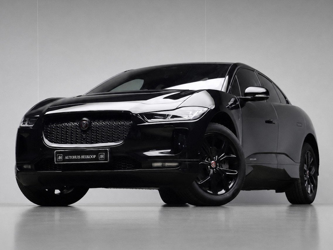 Jaguar I-PACE EV400 HSE 90 kWh (APPLE CARPLAY,PANORAMADAK,NA, Auto's, Gebruikt, I-PACE, Zwart, Leder