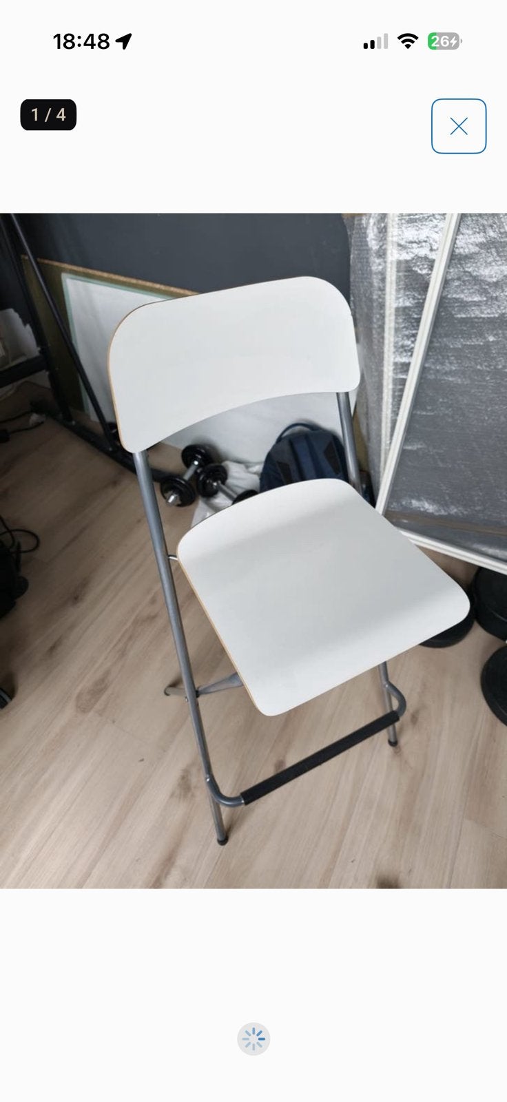 Gratis barkruk ikea - zsm ophalen, 1 kruk, Ophalen, Gebruikt, 60 tot 90 cm