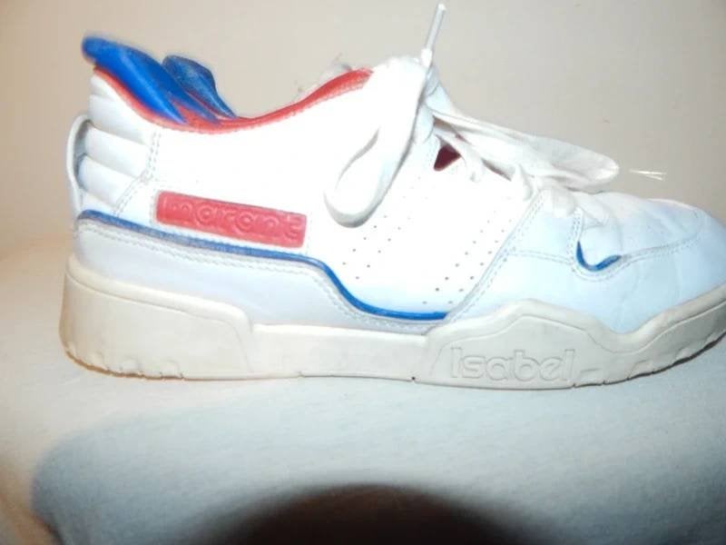 Isabel Marant sneakers wit kleur accenten merklabels 38, Isabel Marant, Verzenden, Wit, Sneakers of Gympen